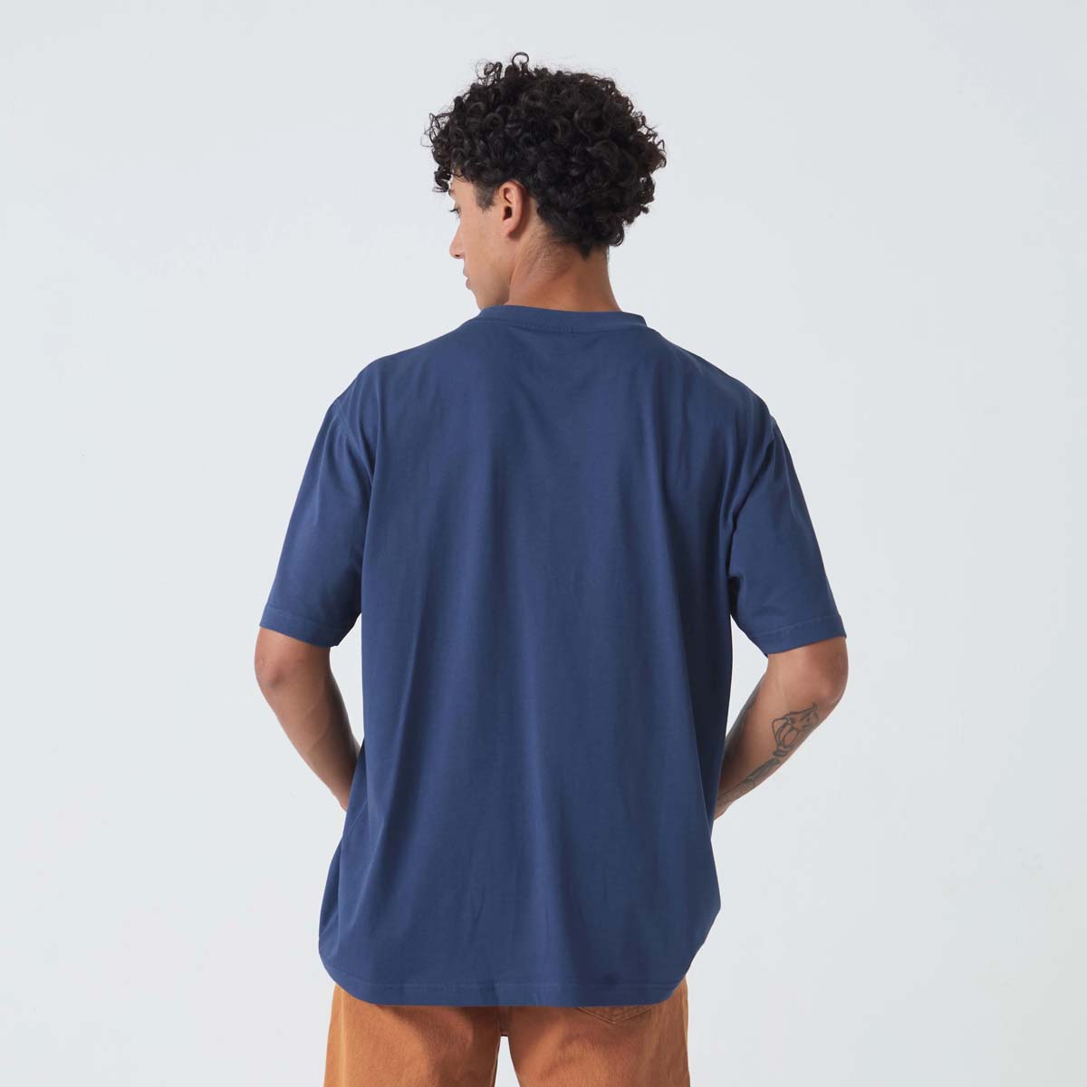 POLERA LIFESTYLE HOMBRE NEW BALANCE ATHLETICS 574 PATCH AZUL - 5