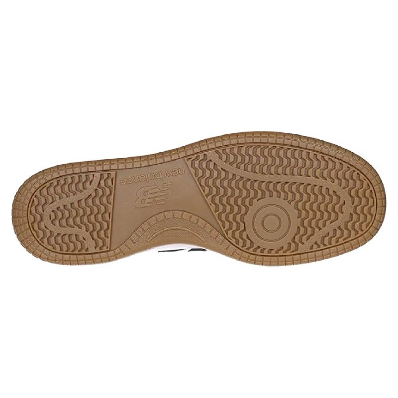 ZAPATILLAS URBANAS UNISEX NEW BALANCE 480 BLANCAS/CAFE - 4
