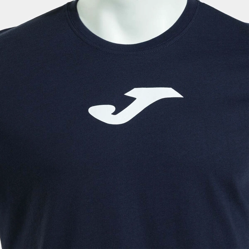 POLERA TENIS HOMBRE JOMA CHALLENGE AZUL MARINO OSC - 4