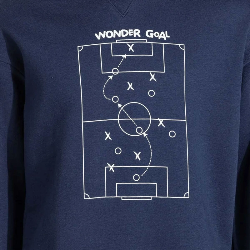 POLERON NIÑOS JOMA CAMP SWEATSHIRT AZUL - 3