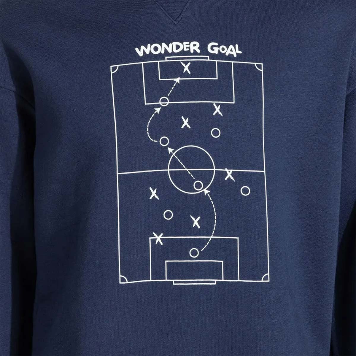 POLERON NIÑOS JOMA CAMP SWEATSHIRT AZUL - 3