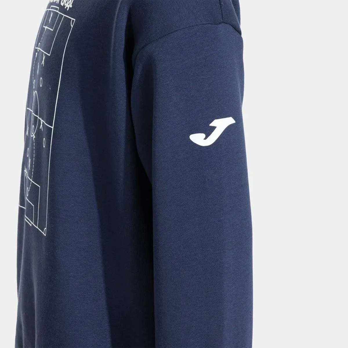 POLERON NIÑOS JOMA CAMP SWEATSHIRT AZUL - 5