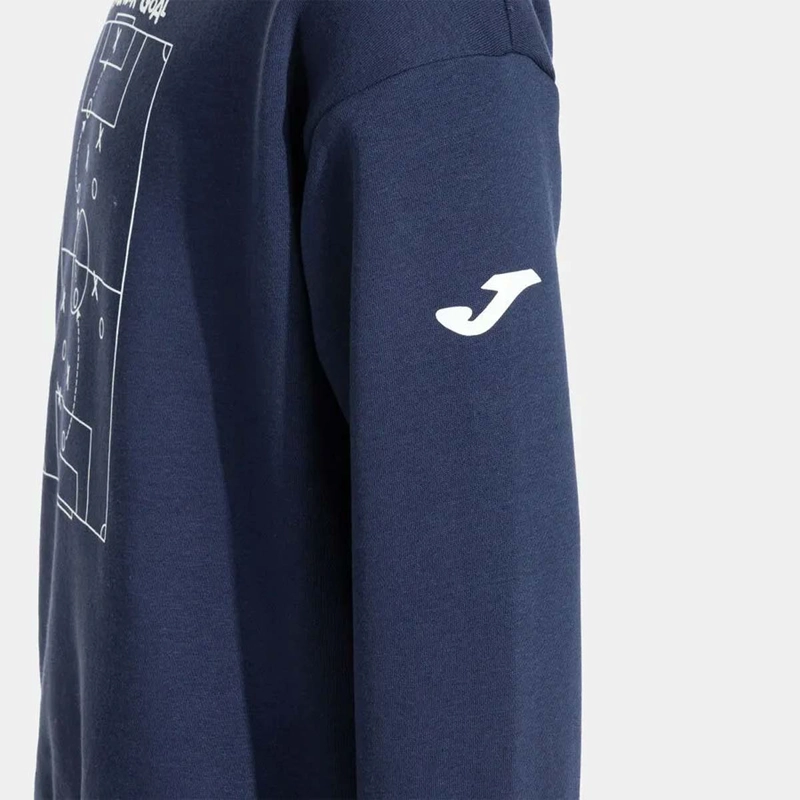 POLERON NIÑOS JOMA CAMP SWEATSHIRT AZUL - 5