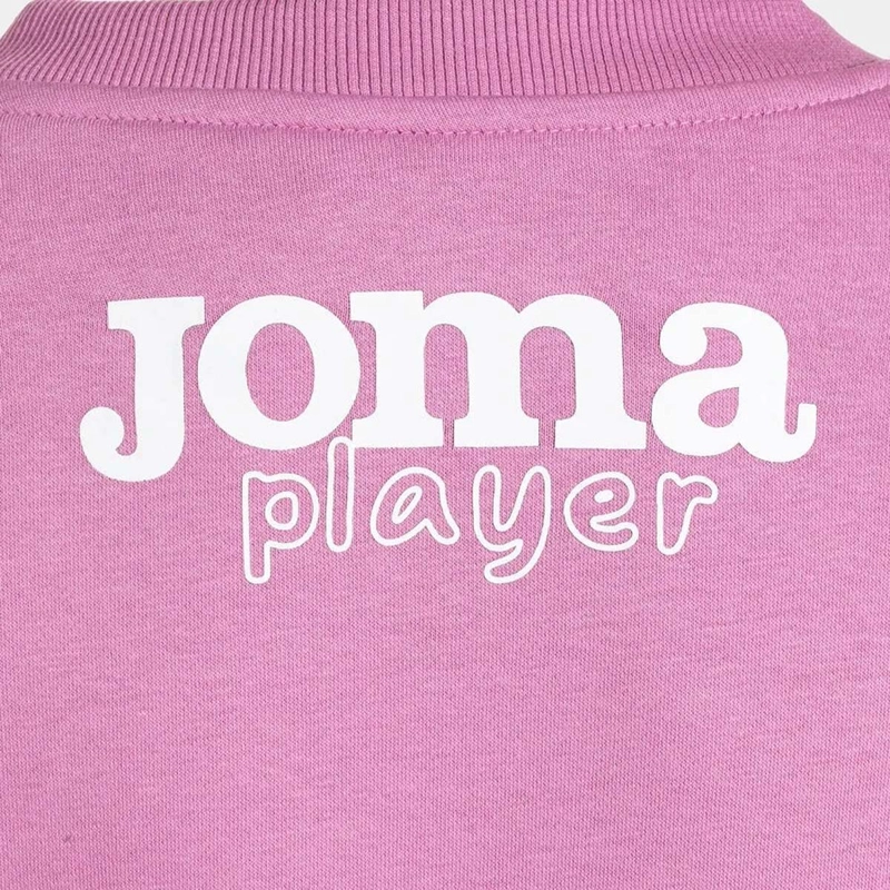 POLERON NIÑOS JOMA CAMP SWEATSHIRT ROSADO - 6