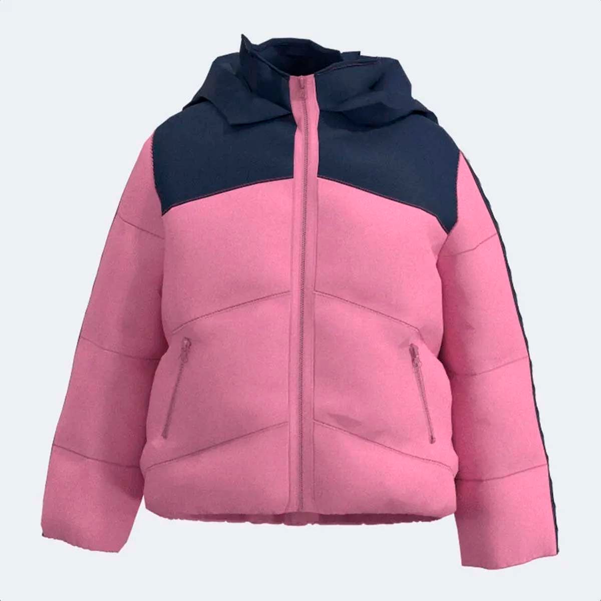 CHAQUETA NIÑOS JOMA CAMP ANORAK ROSADA - 1