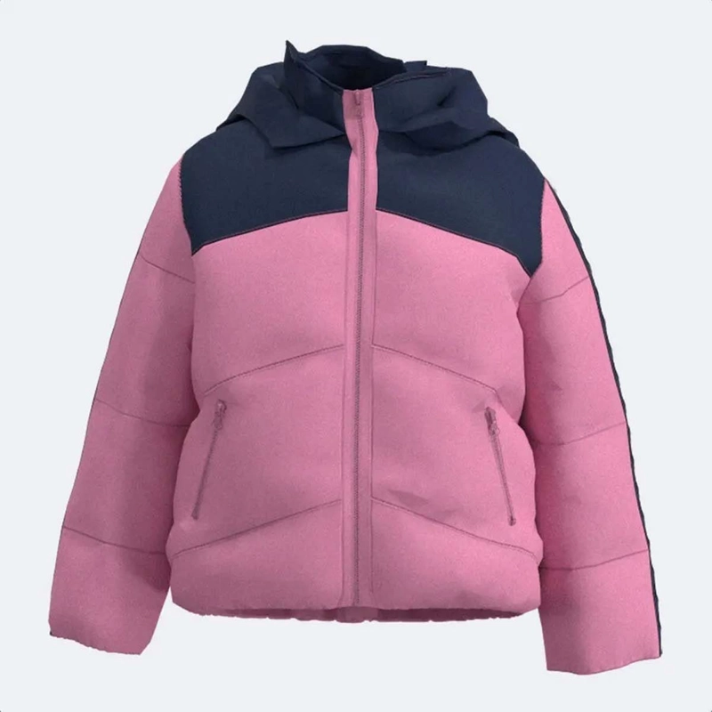 CHAQUETA NIÑOS JOMA CAMP ANORAK ROSADA - 1