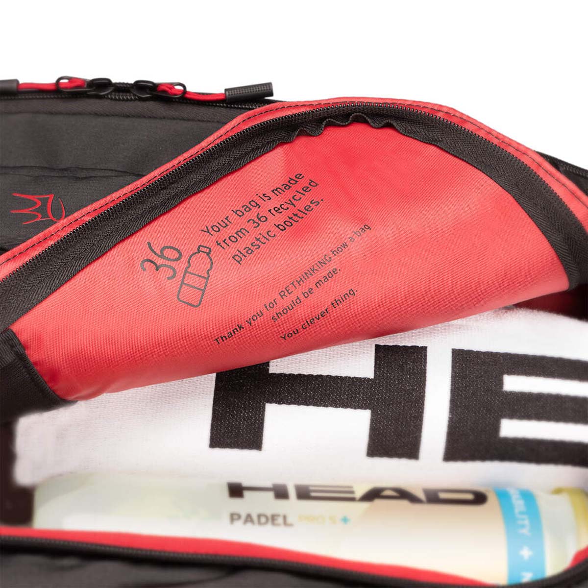 BOLSO PADEL HEAD COELLO PRO X DUFFLE BAG L NEGRO - 4