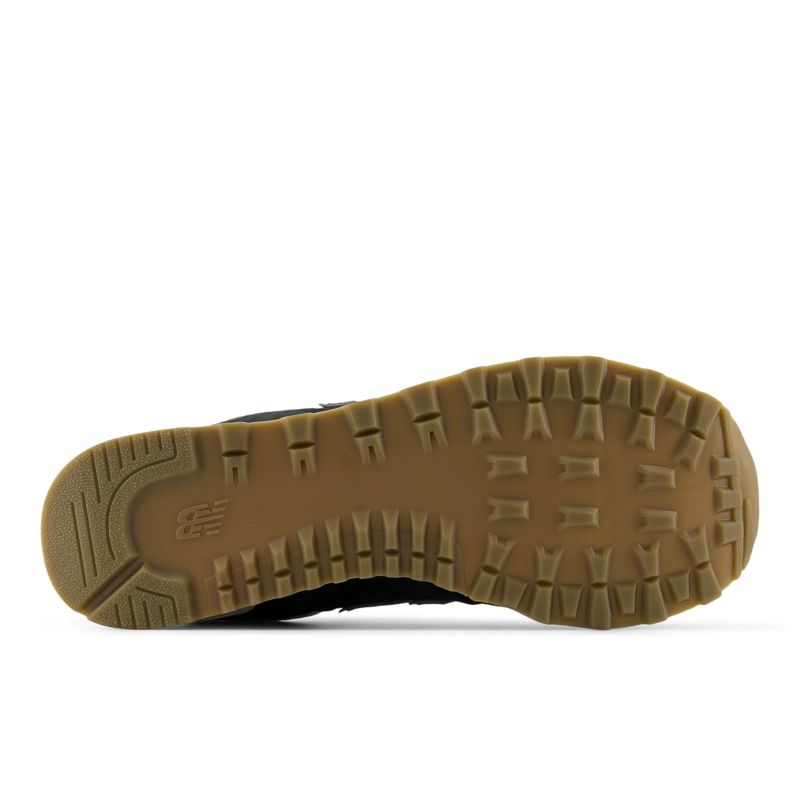 ZAPATILLAS URBANAS UNISEX NEW BALANCE 574 NEGRAS/CAFE - 5