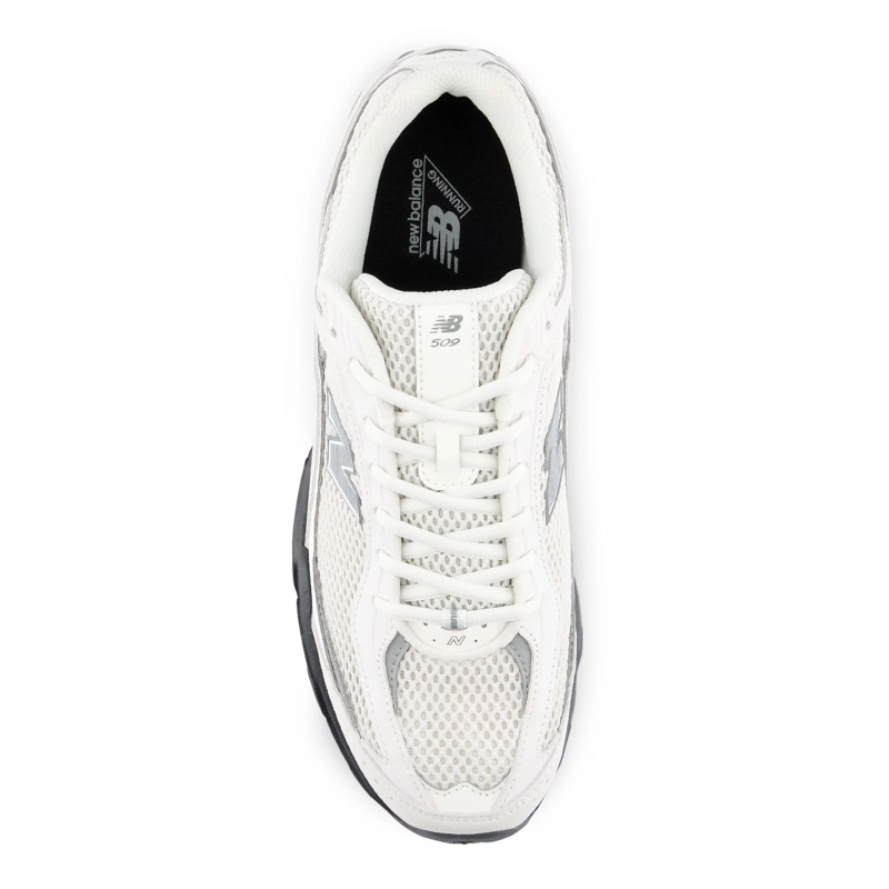 ZAPATILLAS URBANAS UNISEX NEW BALANCE 509 BLANCAS/NEGRA - 4