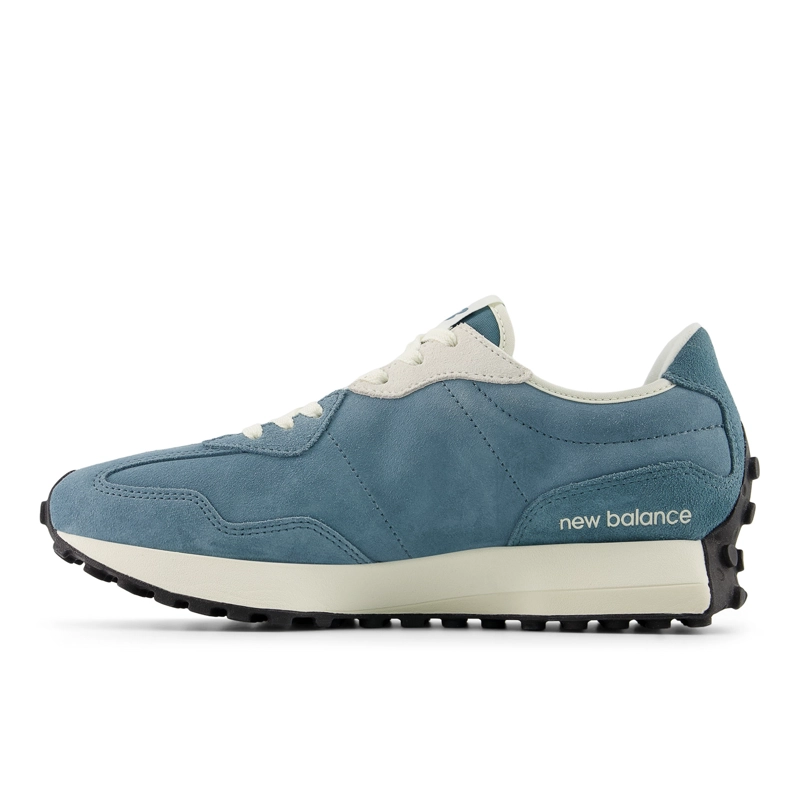 ZAPATILLAS URBANAS UNISEX NEW BALANCE 327 CELESTE/BLANCAS - 2