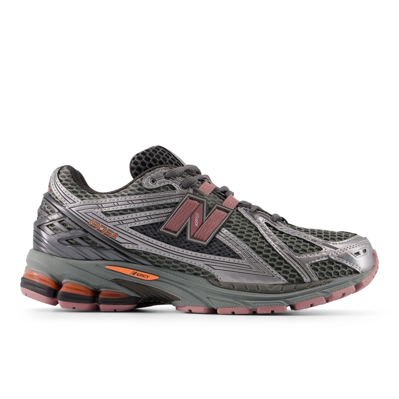 ZAPATILLAS URBANAS UNISEX NEW BALANCE 1906 W GRIS/ROSA - 1