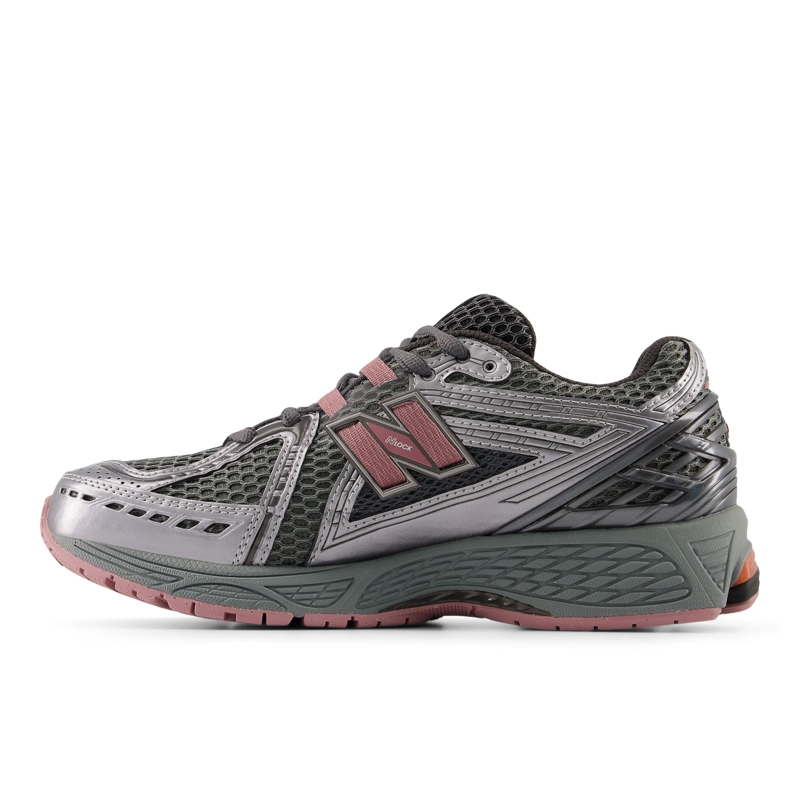 ZAPATILLAS URBANAS UNISEX NEW BALANCE 1906 W GRIS/ROSA - 2