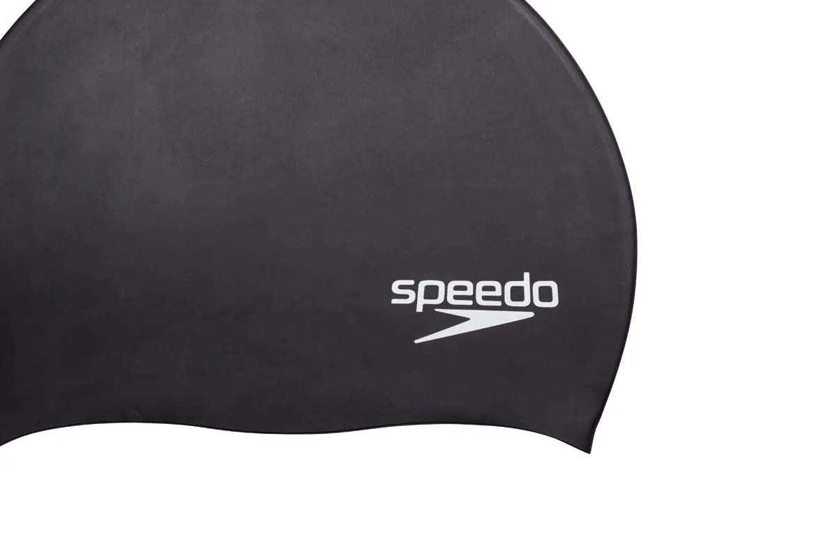 GORRO NATACION UNISEX SPEEDO ELASTOMERIC SILICONE CAP NEGRO - 3