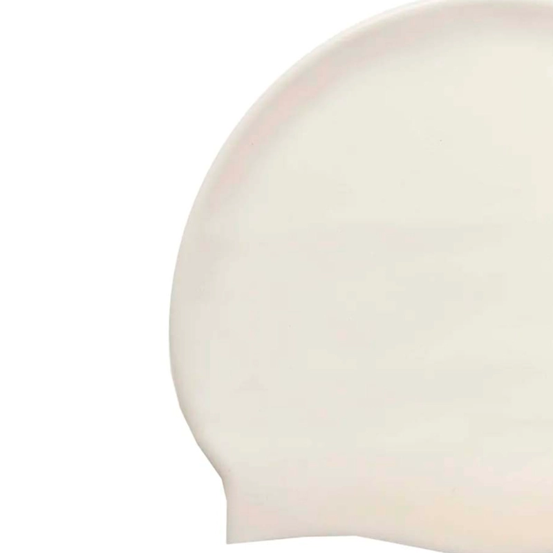 GORRO NATACION SPEEDO PLAIN FLAT SILICON BLANCO - 3