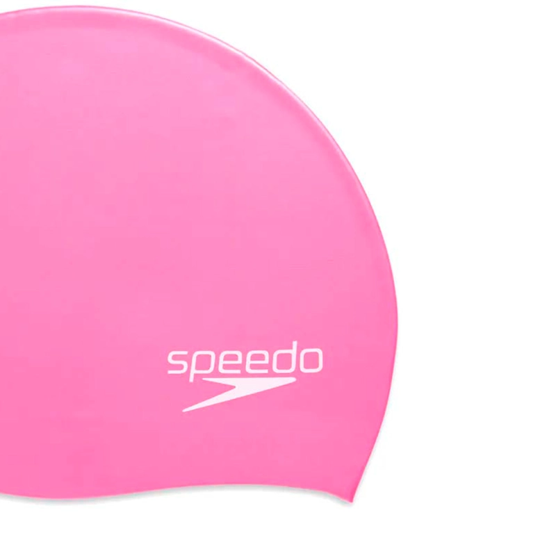 GORRO NATACION UNISEX SPEEDO ELASTOMERIC SILICONE CAP ROSADO - 2