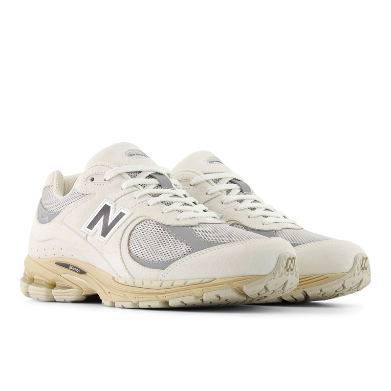 ZAPATILLAS URBANAS UNISEX NEW BALANCE 2002 R BEIGE/AMARILLAS - 4