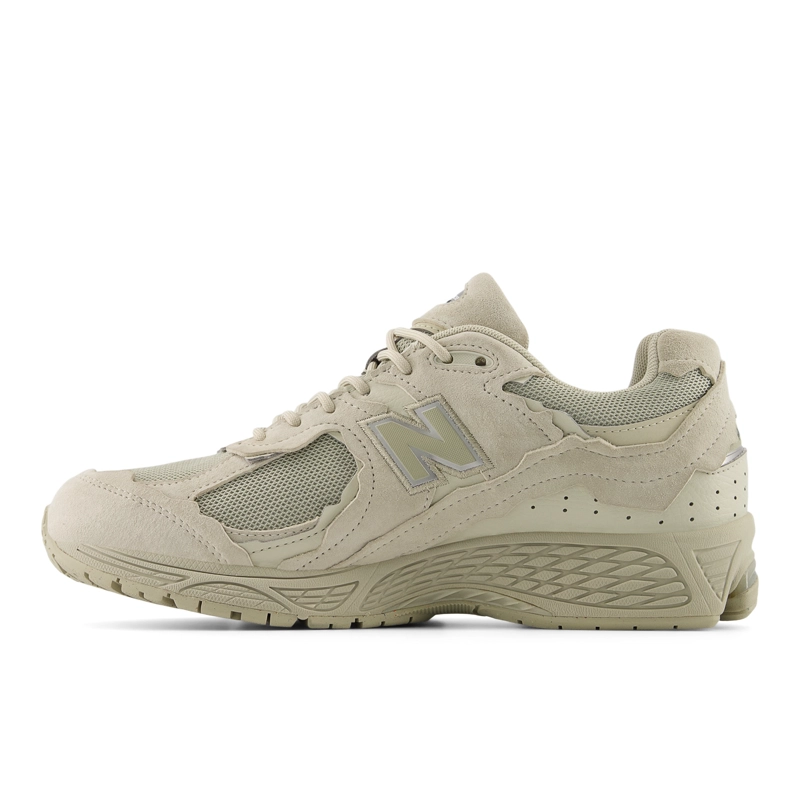 ZAPATILLAS URBANAS UNISEX NEW BALANCE 2002 R BEIGE/VERDES - 2