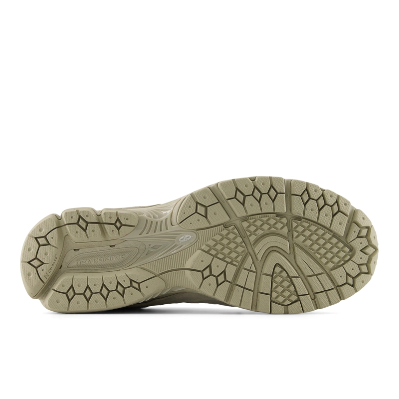ZAPATILLAS URBANAS UNISEX NEW BALANCE 2002 R BEIGE/VERDES - 5
