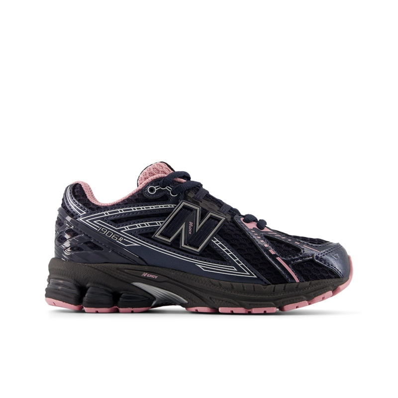 ZAPATILLAS URBANAS NIÑOS NEW BALANCE 1906 R NEGRAS/ROSADA - 1
