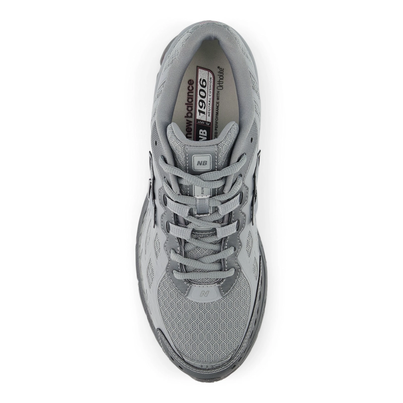 ZAPATILLAS URBANAS UNISEX NEW BALANCE 1906 W GRIS - 3