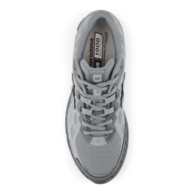 ZAPATILLAS URBANAS UNISEX NEW BALANCE 1906 W GRIS - 3