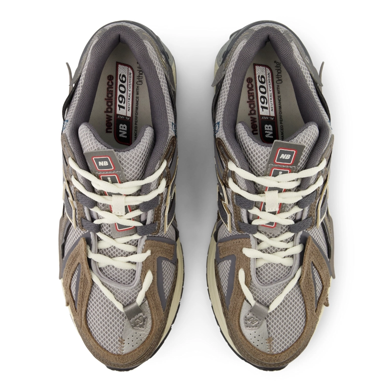 ZAPATILLAS URBANAS UNISEX NEW BALANCE 1906 W CAFE /VERDE - 3