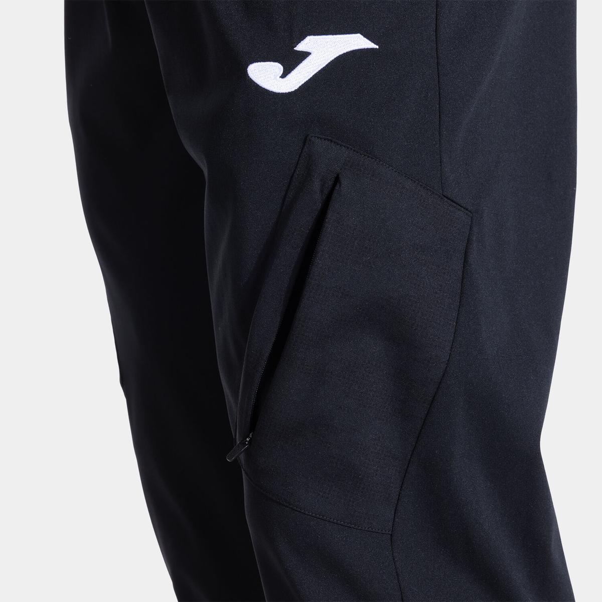 PANTALON ENTRENAMIENTO HOMBRE JOMA RECORD III NEGRO - 4
