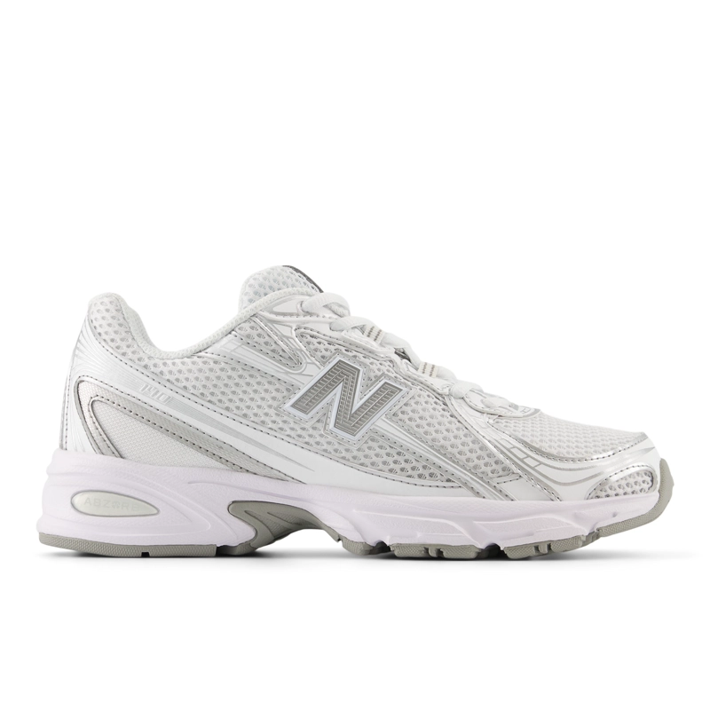 ZAPATILLAS URBANAS UNISEX NEW BALANCE 740 BLANCA/PLATEADO - 1