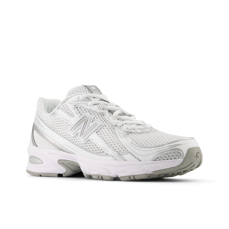 ZAPATILLAS URBANAS UNISEX NEW BALANCE 740 BLANCA/PLATEADO - 2