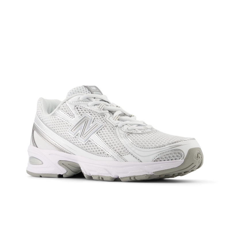 ZAPATILLAS URBANAS UNISEX NEW BALANCE 740 BLANCA/PLATEADO - 2