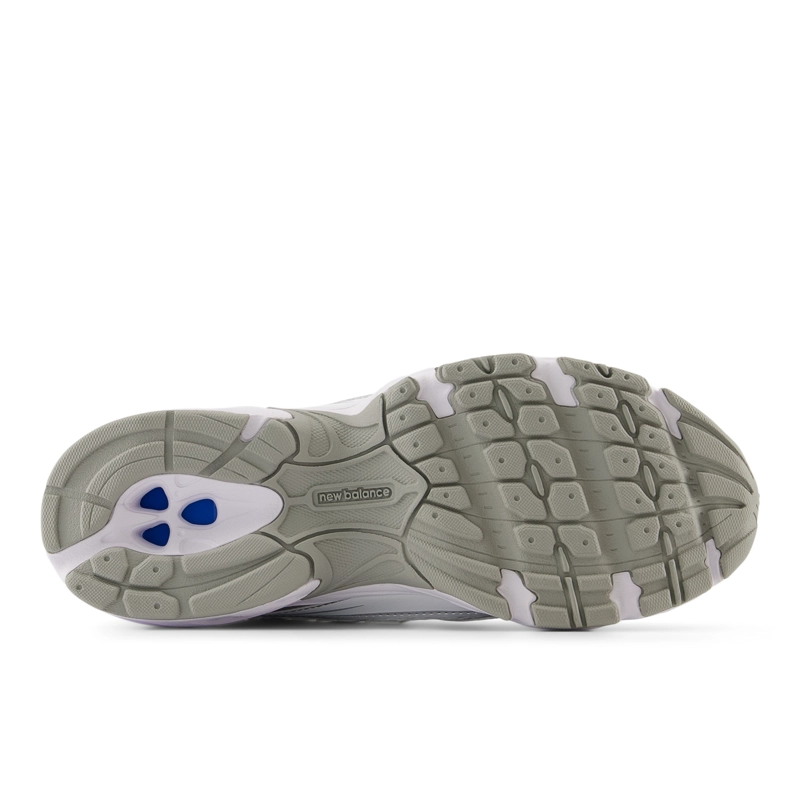 ZAPATILLAS URBANAS UNISEX NEW BALANCE 740 BLANCA/PLATEADO - 4