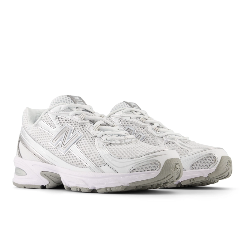 ZAPATILLAS URBANAS UNISEX NEW BALANCE 740 BLANCA/PLATEADO - 5