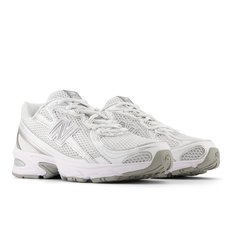 ZAPATILLAS URBANAS UNISEX NEW BALANCE 740 BLANCA/PLATEADO - 5