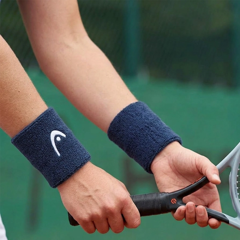 MUÑEQUERA PARA SUDOR TENIS UNISEX HEAD 2,5’’ AZUL - 1
