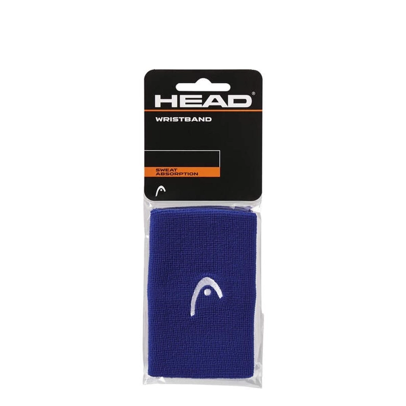 MUÑEQUERA TENIS HEAD WRISTBAND 5' AZUL - 1