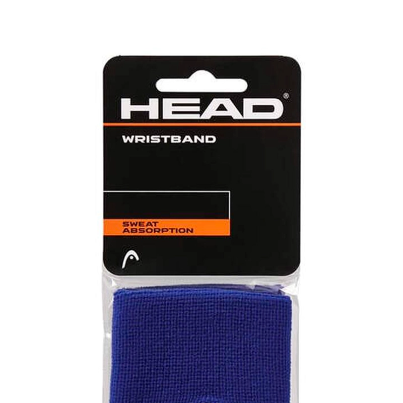 MUÑEQUERA TENIS HEAD WRISTBAND 5' AZUL - 2