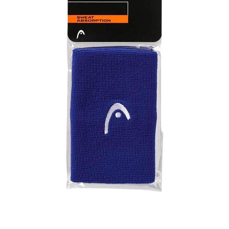 MUÑEQUERA TENIS HEAD WRISTBAND 5' AZUL - 3