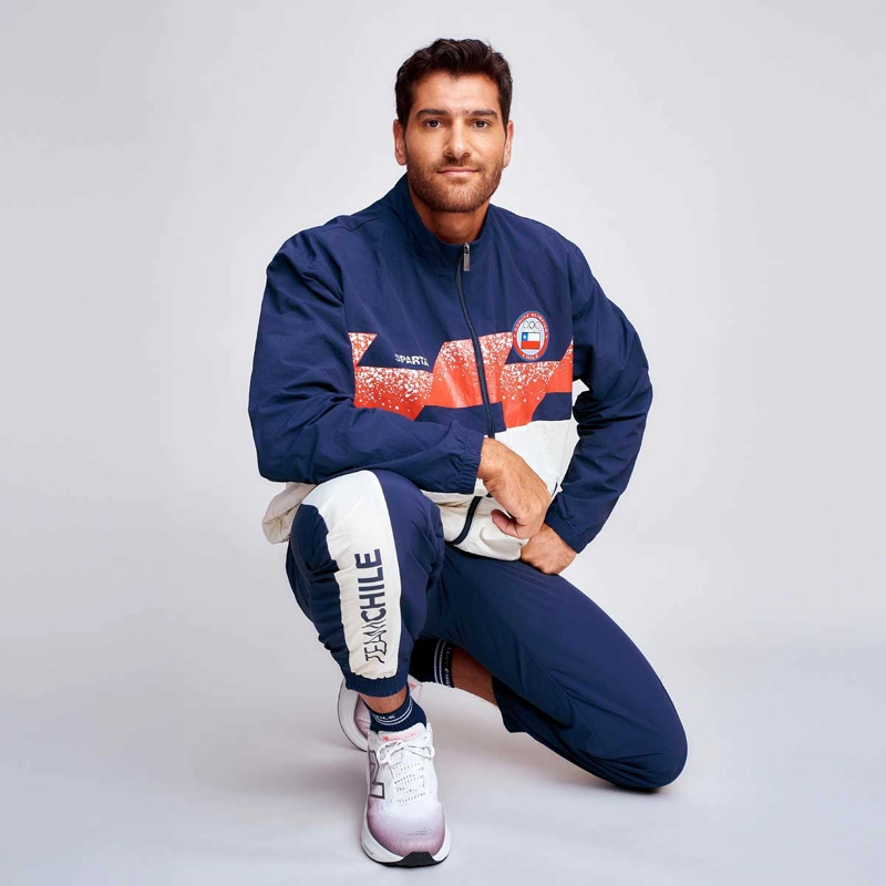 PANTALON PRESENTACION HOMBRE SPARTA TEAM CHILE AZUL - 5