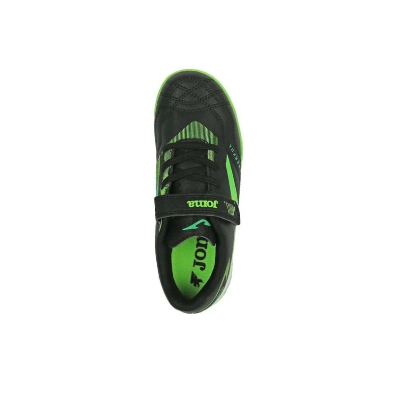 ZAPATILLAS FUTBOLITO UNISEX JOMA POWERFUL JR 2601 TURF NEGRO - 3
