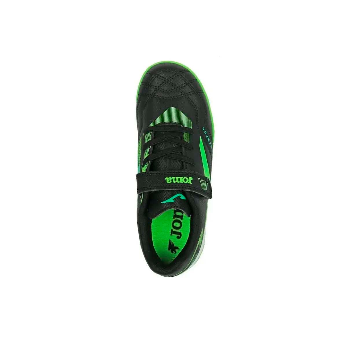 ZAPATILLAS FUTBOLITO UNISEX JOMA POWERFUL JR 2601 TURF NEGRO - 3