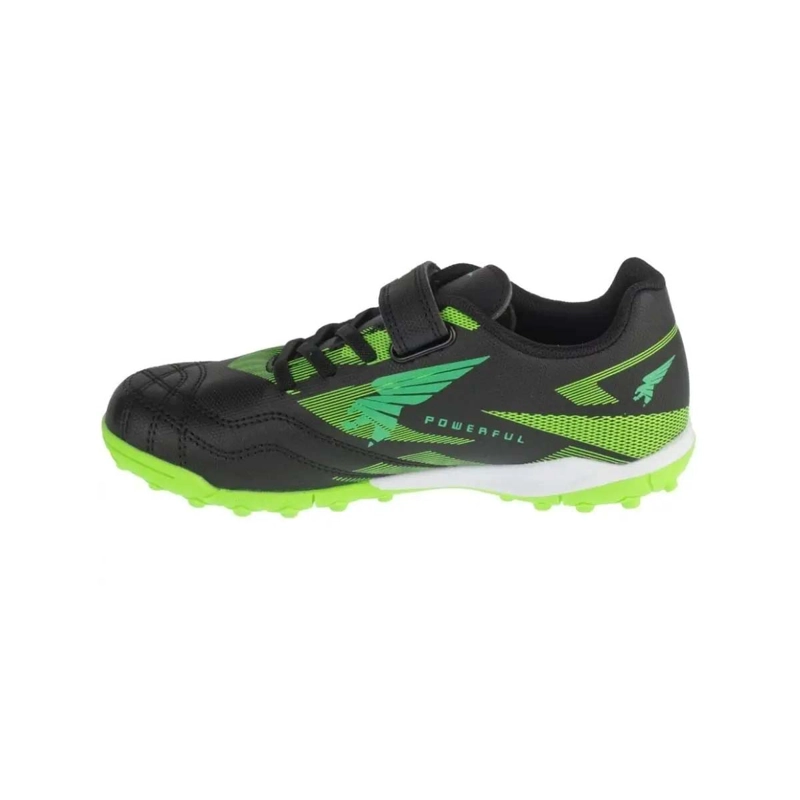 ZAPATILLAS FUTBOLITO UNISEX JOMA POWERFUL JR 2601 TURF NEGRO - 4