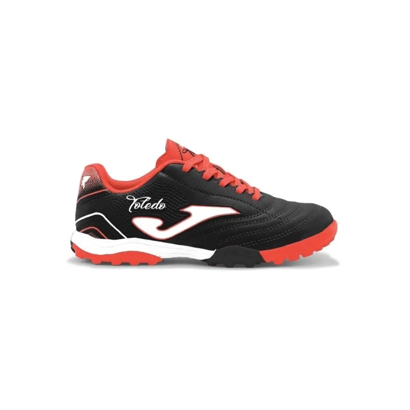 ZAPATILLA FUTBOLITO UNISEX JOMA TOLEDO JR 2601 TURF NEGRO - 1