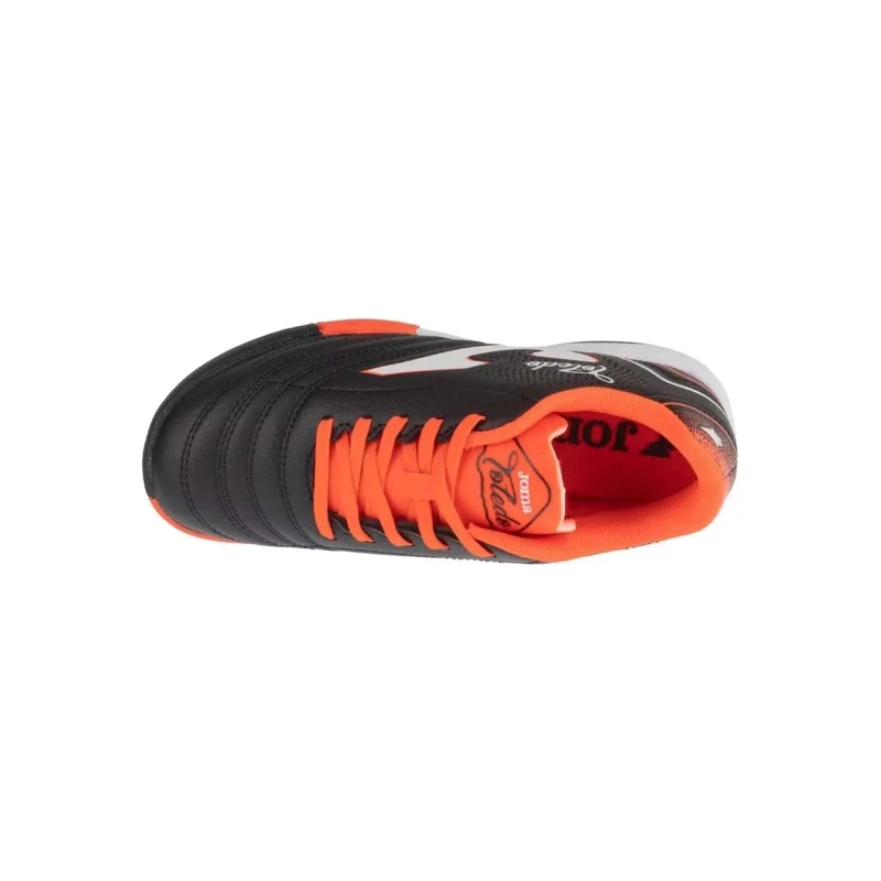 ZAPATILLA FUTBOLITO UNISEX JOMA TOLEDO JR 2601 TURF NEGRO - 4