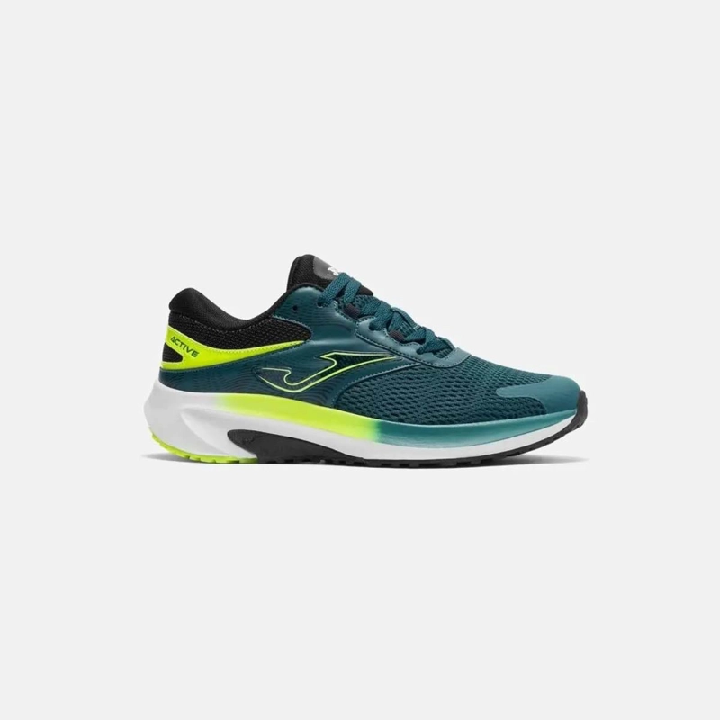ZAPATOS RUNNING HOMBRE JOMA ACTIVE 2617 PETROLEUM VERDE - 1