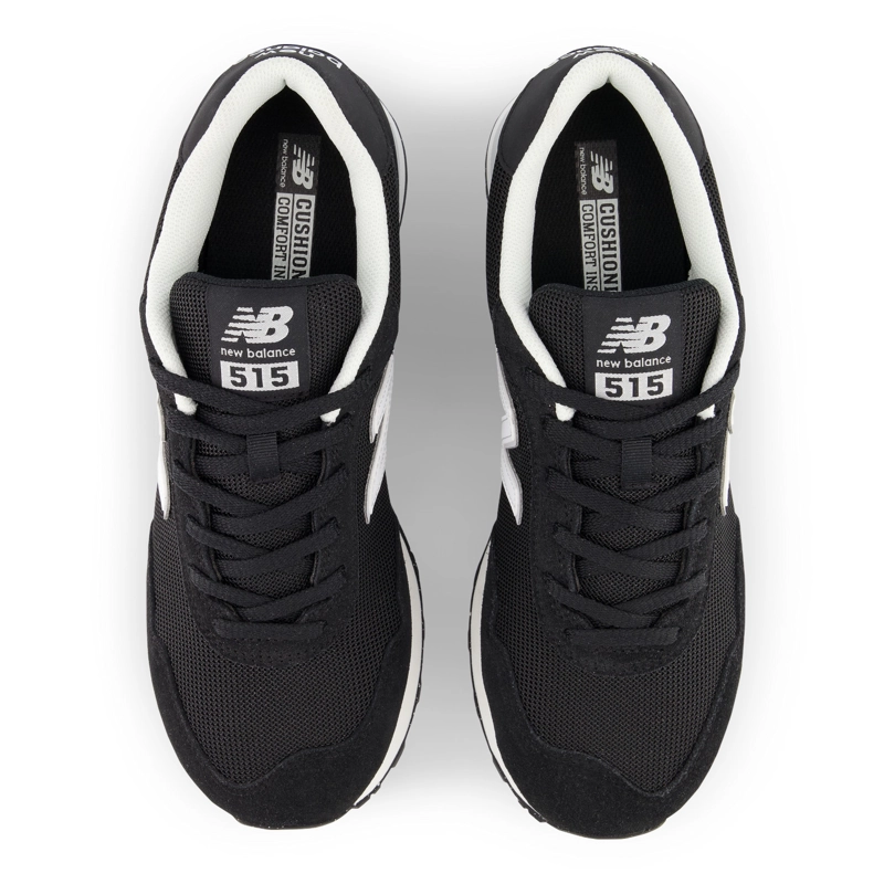 ZAPATILLAS URBANAS HOMBRE NEW BALANCE 515 NEGRA/BLANCAS - 3