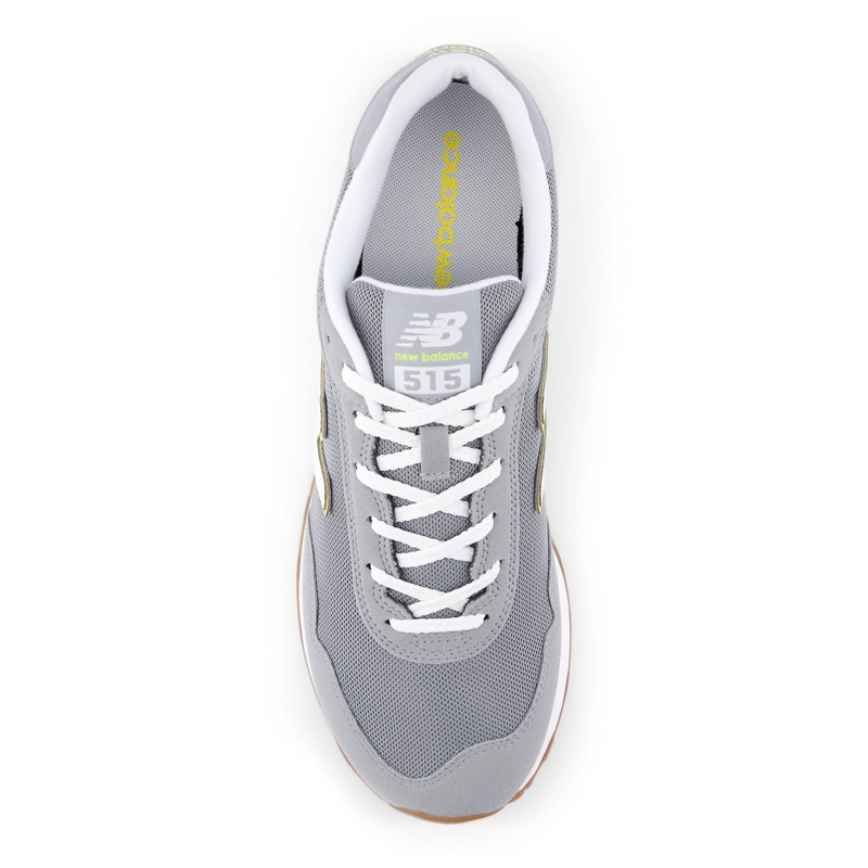 ZAPATILLAS URBANAS HOMBRE NEW BALANCE 515 GRIS/AMARILLAS - 3