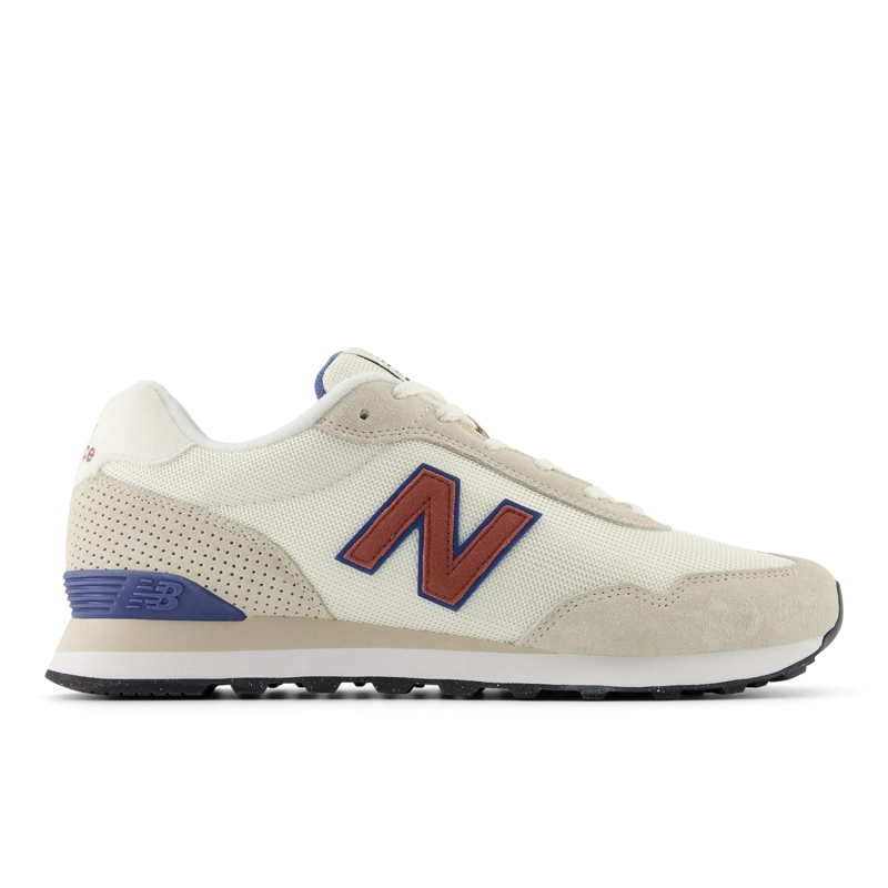 ZAPATILLAS URBANAS HOMBRE NEW BALANCE 515 BEIGE/ROJO - 1