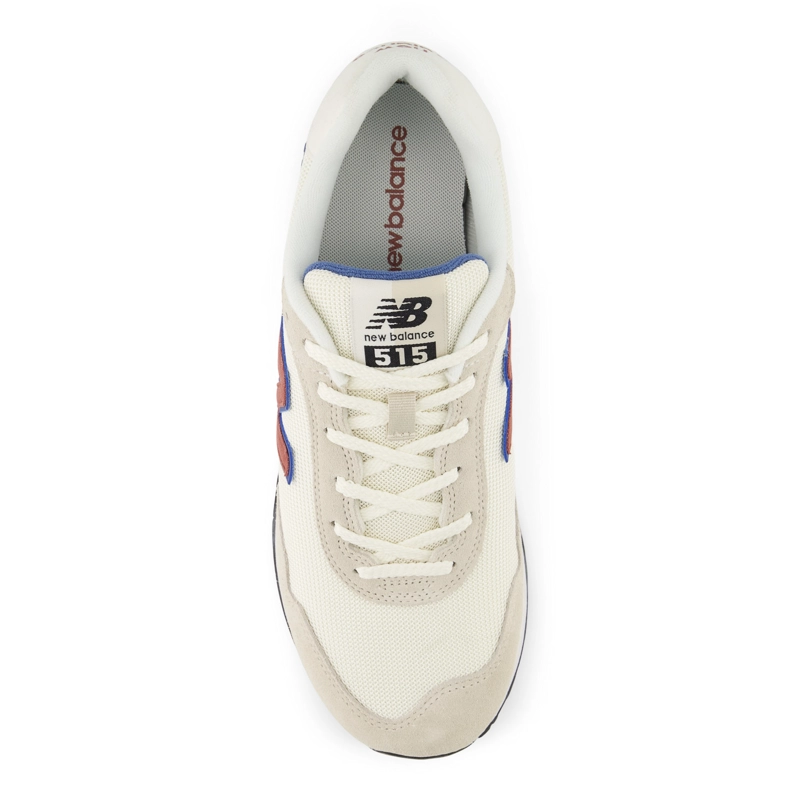 ZAPATILLAS URBANAS HOMBRE NEW BALANCE 515 BEIGE/ROJO - 3