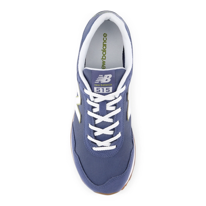 ZAPATILLAS URBANAS HOMBRE NEW BALANCE 515 MORADA/AMARILLA - 3