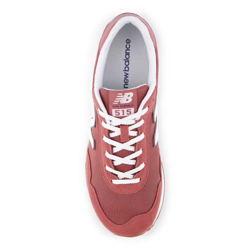 ZAPATILLAS URBANAS HOMBRE NEW BALANCE 515 ROJAS/BLANCAS - 3